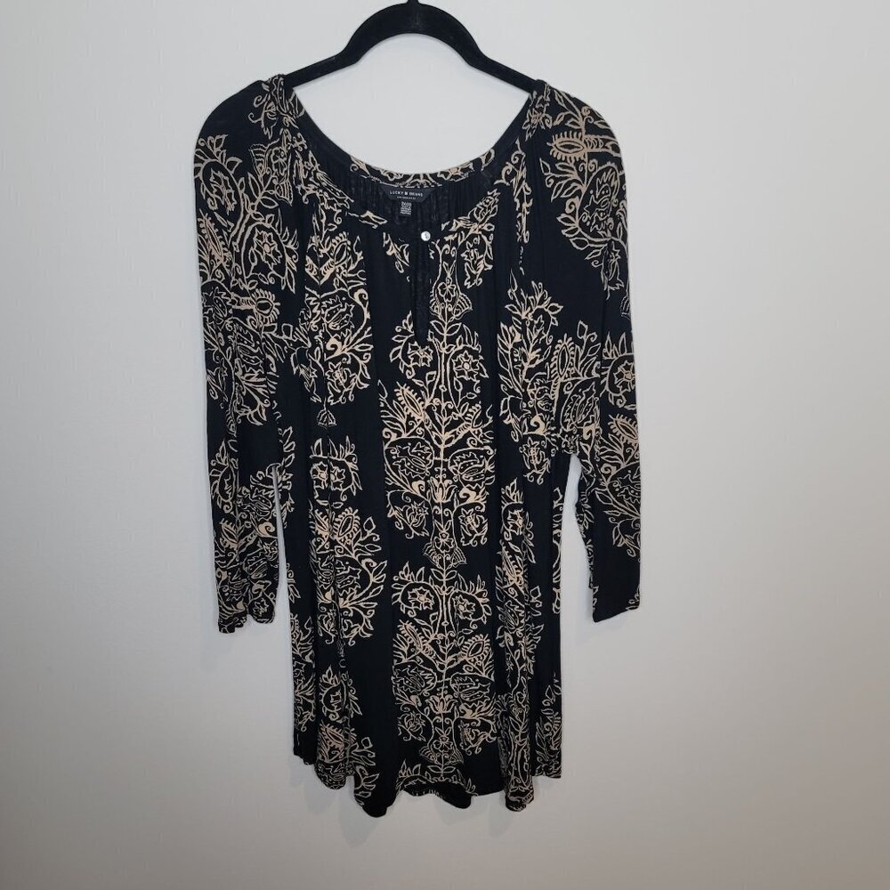 Lucky Brand Blouse Womens 2X‎